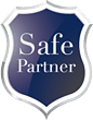 Logotyp för SafePartner i Osby AB