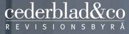 Logotyp för Cederblad & Co