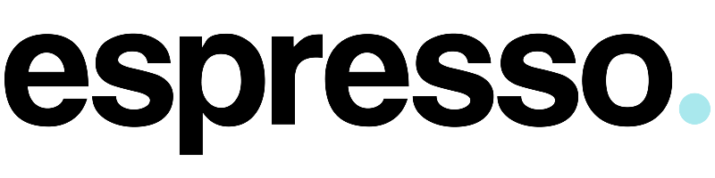 Logotyp för Espresso Reklambyrå