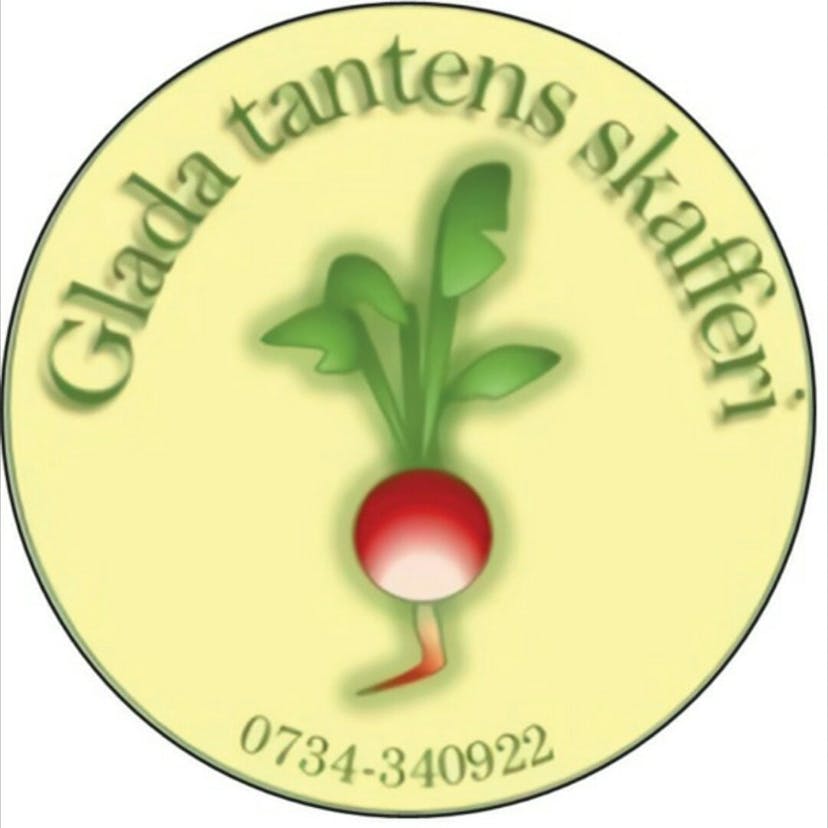 Logotyp för Glada Tantens skafferi