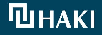 Logotyp för HAKI AB