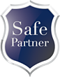 Logotyp för SafePartner i Osby AB
