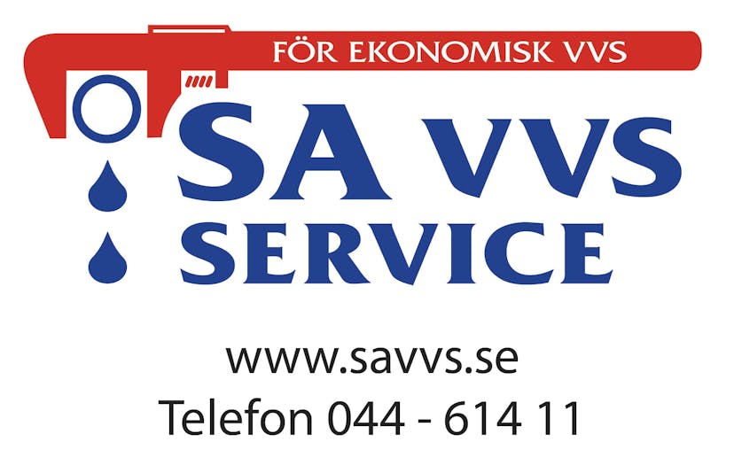 Logotyp för SA VVS-Service i Knislinge